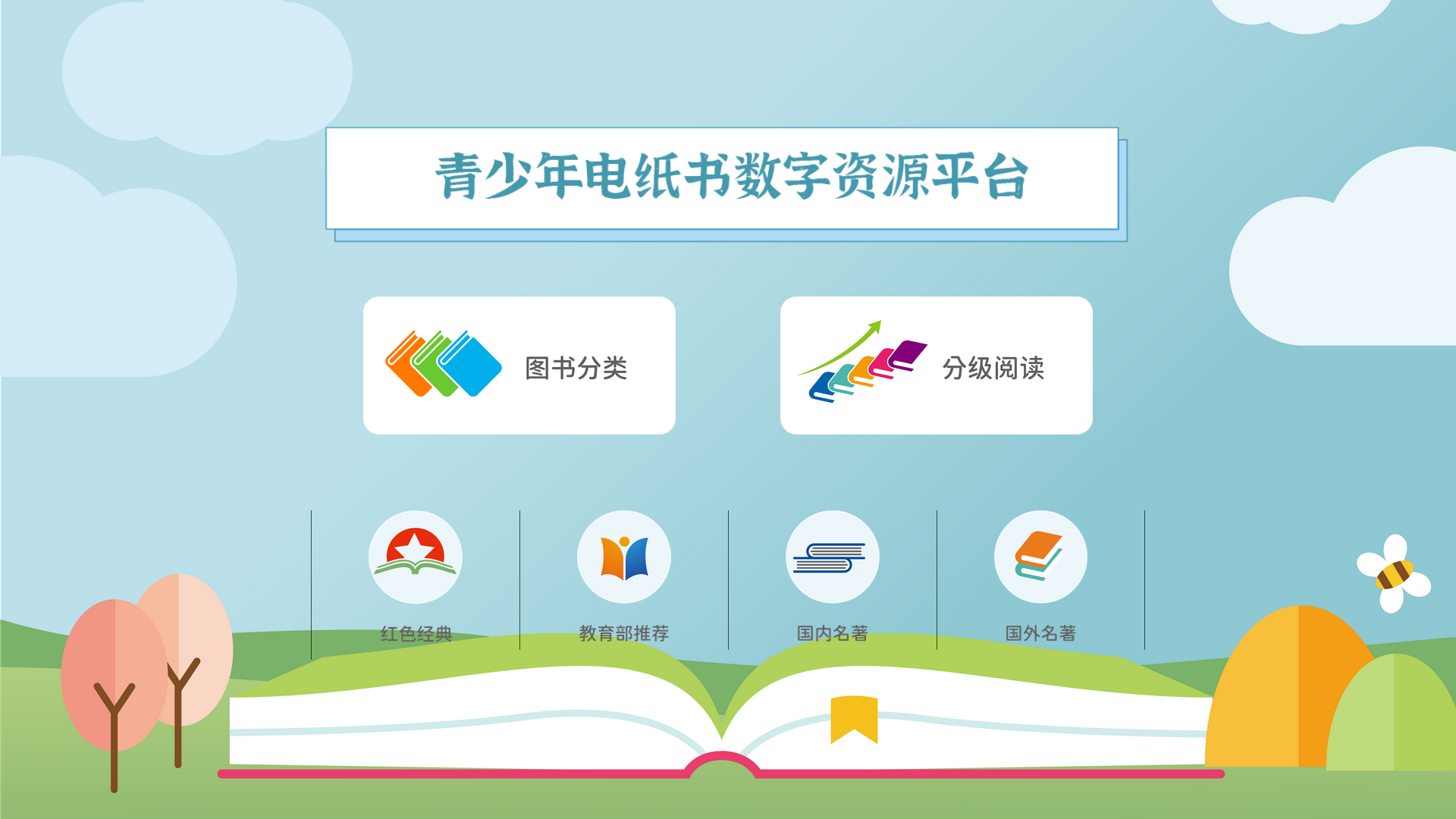 乐读派青少年电纸书数字资源库